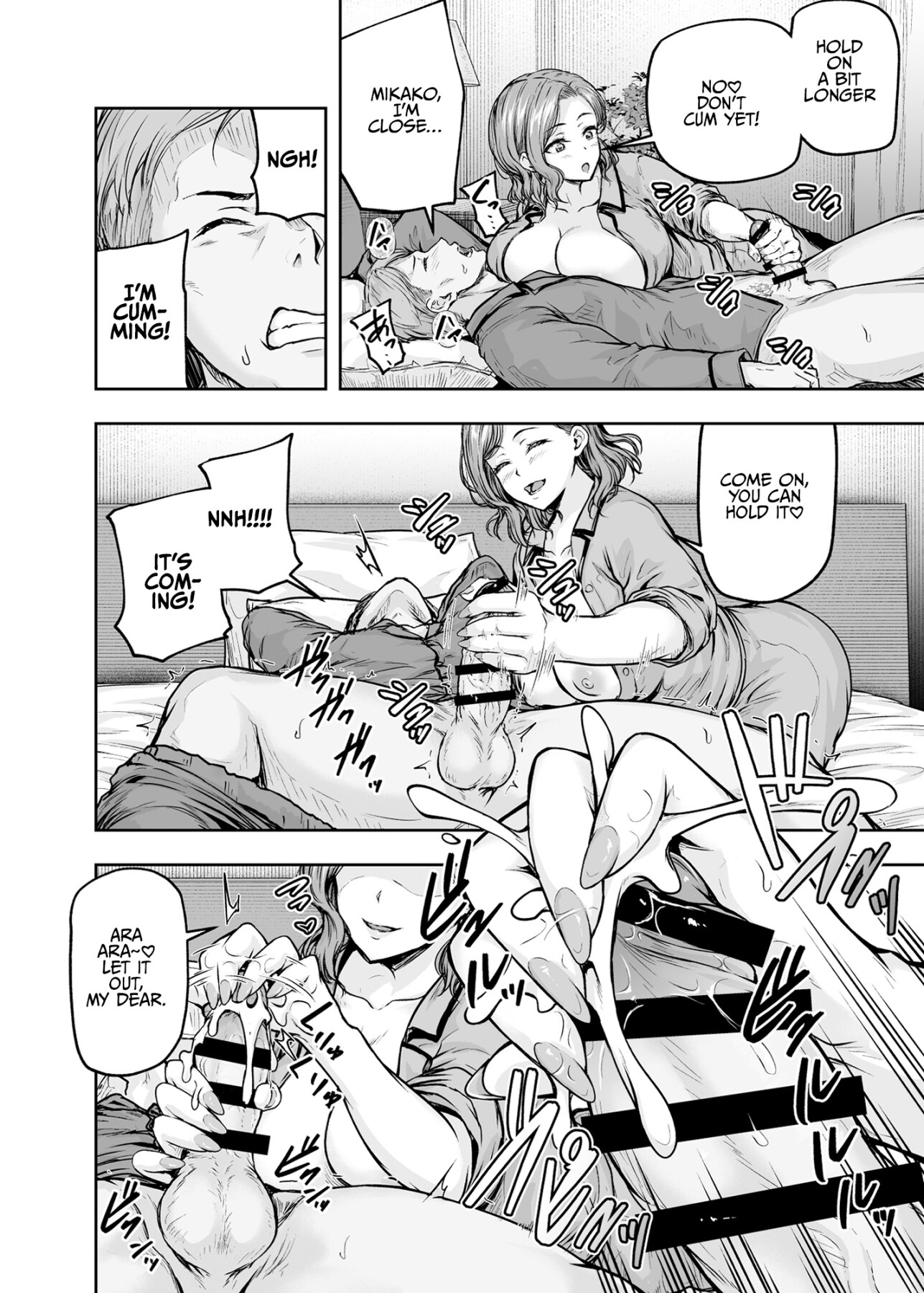 Hentai Manga Comic-Mom's obsessed with her Daughter's Boyfriend 2-Read-35